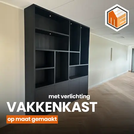 Vakkenkast op maat gemaakt
