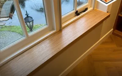 Vernieuwde vensterbanken