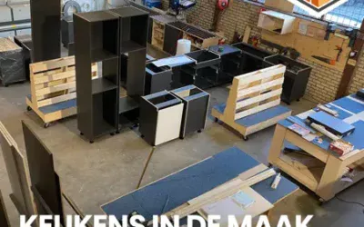 Keukens in de maak